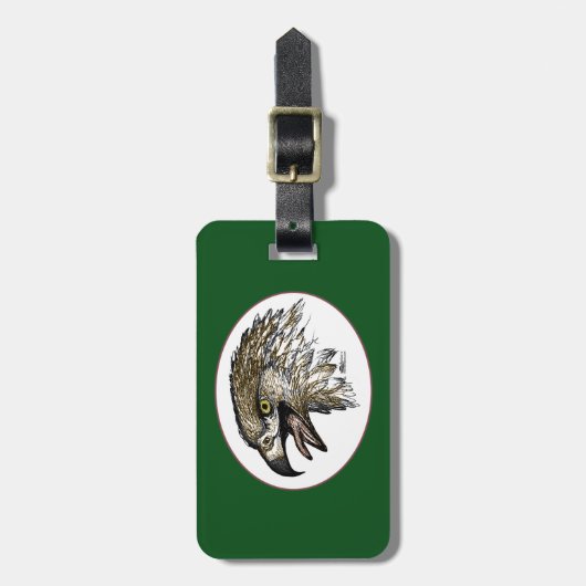 Eagle Screening Gepäckanhänger (Vorderseite vertikal)