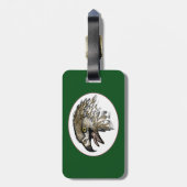 Eagle Screening Gepäckanhänger (Rückseite vertikal)