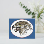 Eagle Screening Postkarte (Stehend Vorderseite)