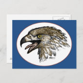 Eagle Screening Postkarte (Vorne/Hinten)