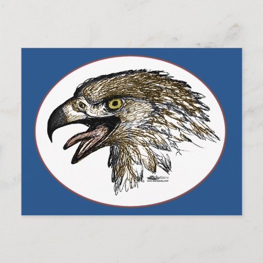 Eagle Screening Postkarte (Vorderseite)