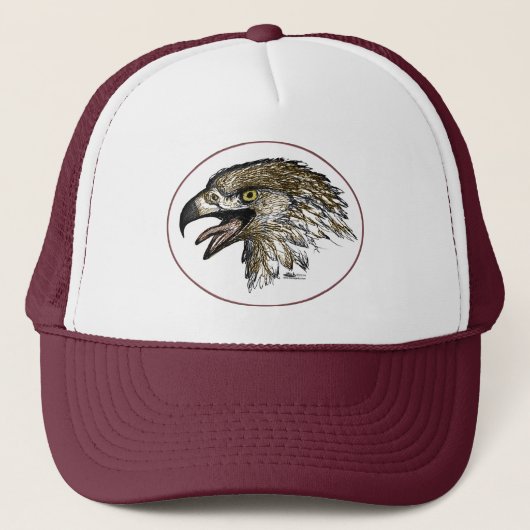 Eagle Screening Truckerkappe (Vorderseite)