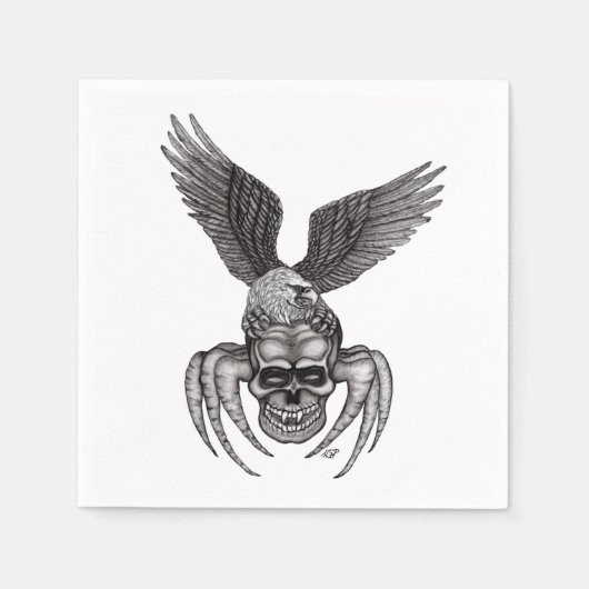Eagle Serviette (Vorderseite)