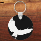 Eagle Silhouette Schlüsselanhänger (Vorderseite)