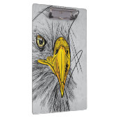 Eagle Sketch Face Wall Art Klemmbrett (Rechts)