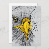 Eagle Sketch Fantastische Bergwelten Save The Date (Vorne/Hinten)