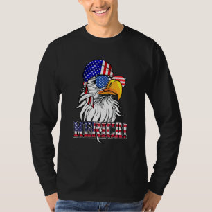 Eagle Sonnenbrille Bandana Us American Flag 4. J T-Shirt