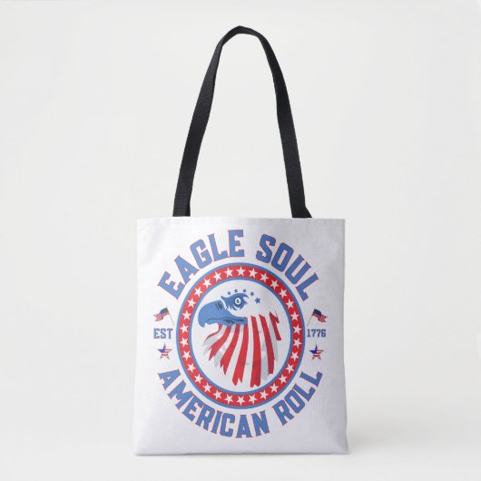 Eagle Soul American Roll 4th of July Celebration Tasche (Vorderseite)