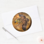 Eagle-Spirit des Wind Art Sticker (Umschlag)