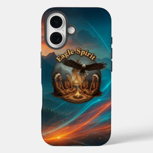 Eagle Spirit-iPhone Case (Rückseite)