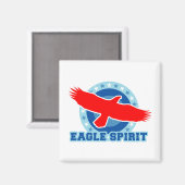 Eagle Spirit Magnet (Vorderseite/Rückseite)