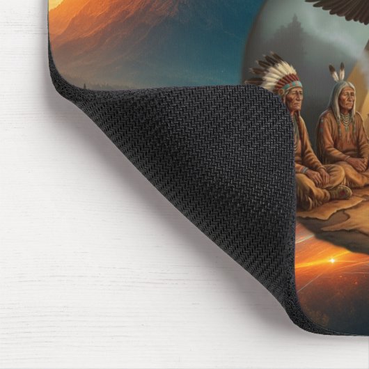 Eagle Spirit Mouse Pad Mousepad (Ecke)