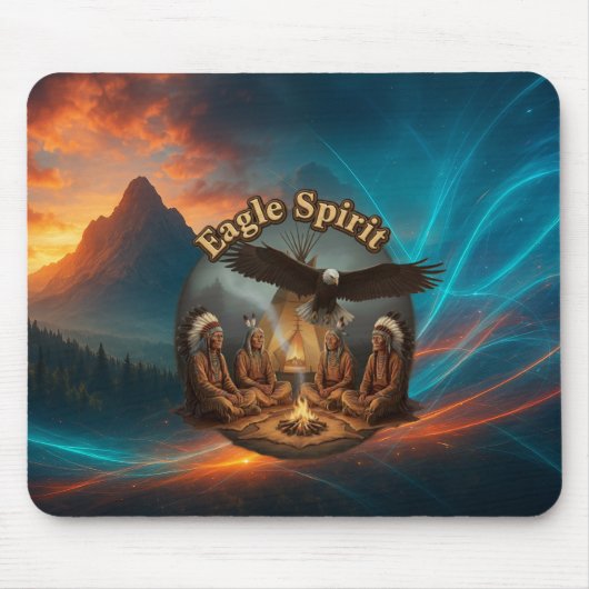Eagle Spirit Mouse Pad Mousepad (Vorne)