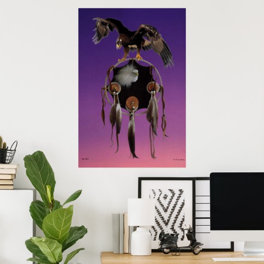 Eagle Spirit Poster (Heimbüro)