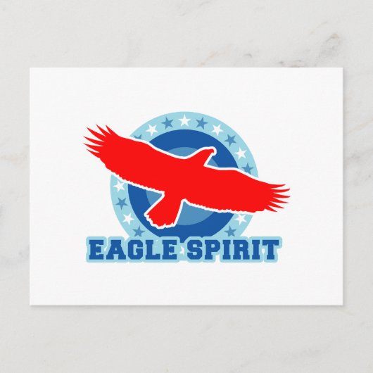 Eagle Spirit Postkarte (Vorderseite)