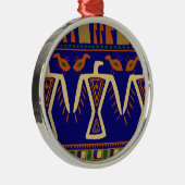 Eagle Spirits Silbernes Ornament (Rechts)