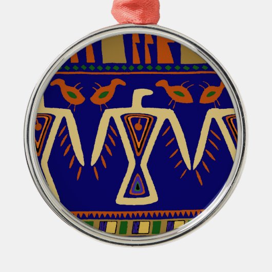 Eagle Spirits Silbernes Ornament (Vorne)