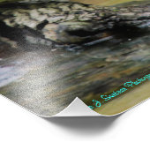 Eagle Spreading Wings Fotodruck (Ecke)