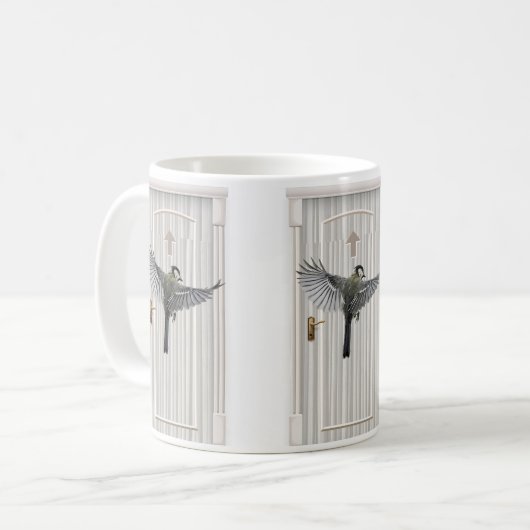 Eagle Spreading Wings Tasse (Vorderseite Links)