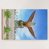 Eagle Square Statue auf der Insel Langkawi Malaysi Puzzle (Horizontal)