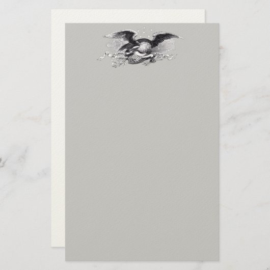Eagle Stationery Briefpapier (Vorne/Hinten)
