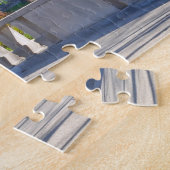 Eagle Statue New York. Weihnachtsgrüße Puzzle (Seite)