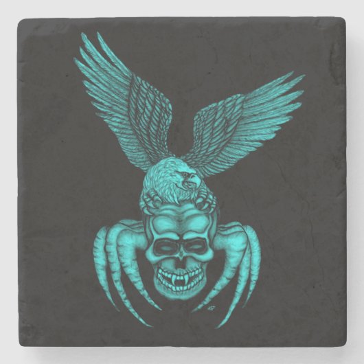 Eagle Steinuntersetzer (Vorderseite)