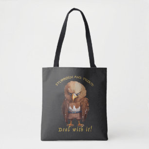 Eagle Stubborn kümmert sich um Niedliches, erstaun Tasche