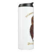 Eagle Stubborn kümmert sich um Niedliches, erstaun Thermosbecher (Nach links gedreht)