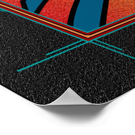 Eagle Sun Poster (Ecke)