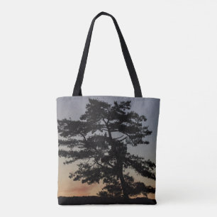Eagle Sunset Tree Tasche