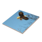 Eagle Sunset Wings Fliese (Seite)