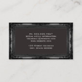 Eagle-Symbol | Verziert | Antike Grenze Visitenkarte (Rückseite)