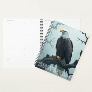 Eagle-Symbolismus-Kalender Planer