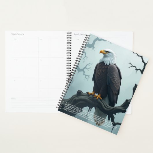 Eagle-Symbolismus-Kalender Planer (Anzeige)