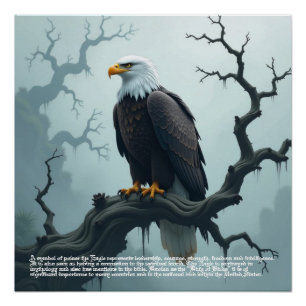 Eagle Symbolismus Poster