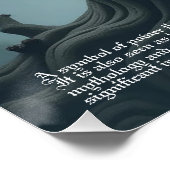 Eagle Symbolismus Poster (Ecke)