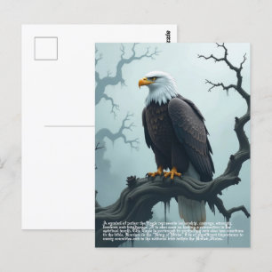 Eagle Symbolismus Postkarte