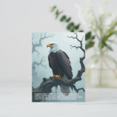 Eagle Symbolismus Postkarte (Stehend Vorderseite)