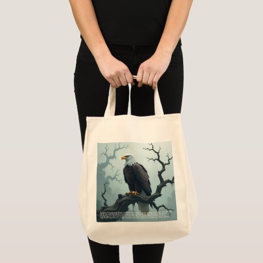 Eagle Symbolismus Tragetasche (Vorderseite (Produkt))