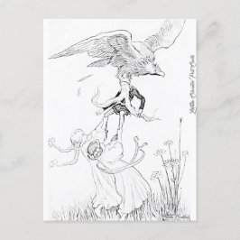 EAGLE TAKT WIZARD | Paintable Postcards© Postkarte