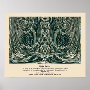 Eagle-Tänzer Poster