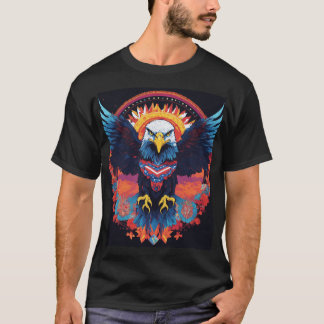 Eagle Tattoo Art T - Shirt" T-Shirt