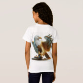 "Eagle Tattoo T - Shirt Design" (Schwarz voll)
