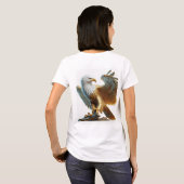 "Eagle Tattoo T - Shirt Design" (Schwarz voll)