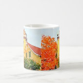 Eagle-Täuschungs-Leuchtturm, Door County, Kaffeetasse (Mittel)