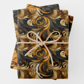 Eagle Totem & Feather Wirbel Majestic Design Geschenkpapier Set (Beispiel)