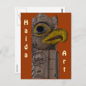 EAGLE TOTEM-Sammlung Postkarte (Vorne/Hinten)