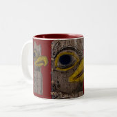 EAGLE TOTEM-Sammlung Zweifarbige Tasse (Vorderseite Links)