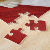 Eagle und die amerikanische Flagge USA Puzzle (Seite)